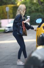 CHRISTINE QUINN Arrives at a Salon in Los Angeles 11/29/2023