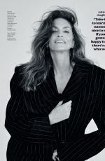 CINDY CRAWFORD in Evening Standard Magazine, November 2023