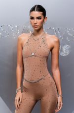 CINDY MELLO at Swarovski x SKIMS Event in New York 11/07/2023