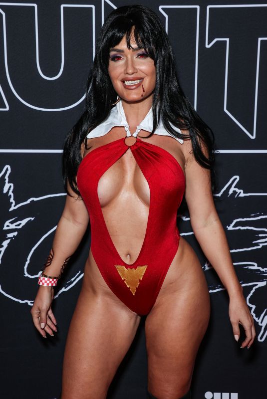 CJ SPARXX at Billboard and Affinity Nightlife’s Red Carpet Halloween Ball in Hollywood 10/31/2023