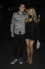 CLAUDIA FOGARTY Arrives at Fenix Restaurant Launch Party in Manchester 11/23/2023