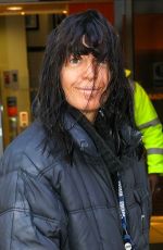 CLAUDIA WINKLEMAN Arrives at Her Weekly Radio Show in London 11/11/2023