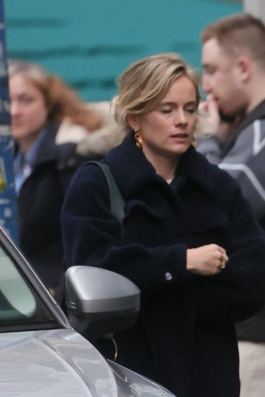 CRESSIDA BONAS and Harry Wentworth Stanley Out in London 11/18/2023