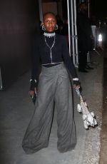 CYNTHIA ERIVO Arrives at Swarovski x SKIMS Celebration in New York 11/07/2023
