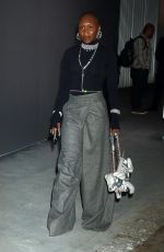 CYNTHIA ERIVO Arrives at Swarovski x SKIMS Celebration in New York 11/07/2023