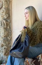 DAKOTA FANNING for Loewe Spring/Summer 2024