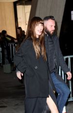 DAKOTA JOHNSON Arrives at SNL After-Party at STK in New York 11/11/2023