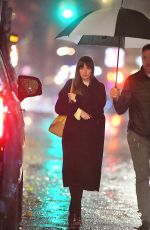 DAKOTA JOHNSON Night Out in New York 11/21/2023