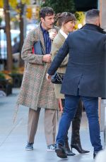 DAKOTA JOHNSON Out for Coffee in New York 11/14/2023