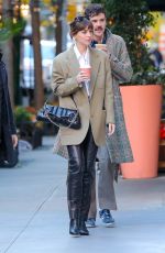 DAKOTA JOHNSON Out for Coffee in New York 11/14/2023