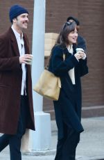 DAKOTA JOHNSON Out for Coffee with a Friend in New York 11/16/2023