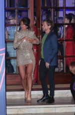 DAVINA MCCALL Leaves ITV Palooza at Theatre Royal Drury Lane in London 11/21/2023