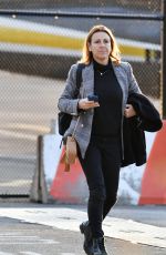 DEBORAH COMPAGNONI Arrives to New York Via Helicopter 11/05/2023