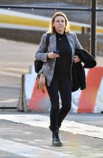 DEBORAH COMPAGNONI Arrives to New York Via Helicopter 11/05/2023