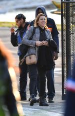 DEBORAH COMPAGNONI Arrives to New York Via Helicopter 11/05/2023