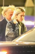 DELILAH HAMLIN and Henry Eikenberry Out for Dinner at Il Pastaio in Los Angeles 11/08/2023
