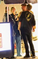DELILAH HAMLIN and Henry Eikenberry Out for Dinner at Il Pastaio in Los Angeles 11/08/2023