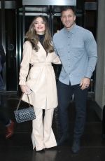 DEMI-LEIGH TEBOW Leaves Fox & Friends Chat Show in New York 11/22/2023