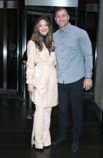 DEMI-LEIGH TEBOW Leaves Fox & Friends Chat Show in New York 11/22/2023