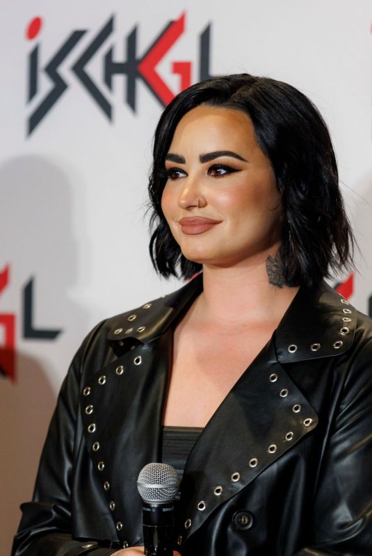 DEMI LOVATO at Tp of the Mountain Opening Concert 11/25/2023