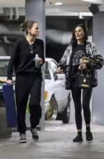 DEMI MOORE and TALLULAH WILLIS Arrives at a Yoga Session in Los Angeles 11/26/2023