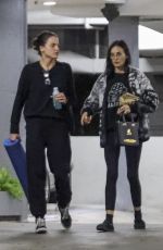 DEMI MOORE and TALLULAH WILLIS Arrives at a Yoga Session in Los Angeles 11/26/2023