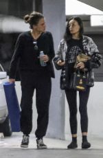 DEMI MOORE and TALLULAH WILLIS Arrives at a Yoga Session in Los Angeles 11/26/2023
