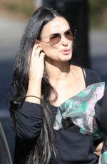 DEMI MOORE Leaves Morning Yoga Class in Studio City 11/25/2023
