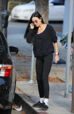 DEMI MOORE Leaves Morning Yoga Class in Studio City 11/25/2023