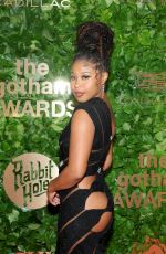 DOMINIQUE FISHBACK at Gotham Awards in New York 11/27/2023