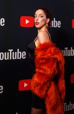 DOMIZIANA at YouTube Music Artist Dinner Award 2023 in Berlin 11/28/2023