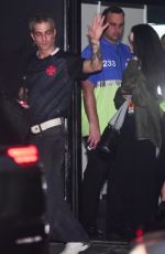 DOVE CAMERON Arrives at Maneskin