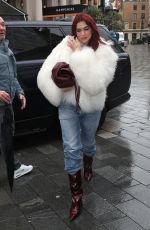 DUA LIPA Arrives at Capital Breakfast Radio in London 11/08/2023
