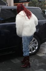 DUA LIPA Arrives at Capital Breakfast Radio in London 11/08/2023