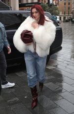 DUA LIPA Arrives at Capital Breakfast Radio in London 11/08/2023