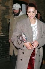 DUA LIPA Leaves Chiltern Firehouse in London 11/10/2023