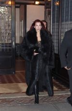 DUA LIPA Leaves Greenwich Hotel in New York 11/28/2023