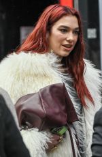 DUA LIPA Leaves Heart Breakfast Show at Global Studios in London 11/08/2023