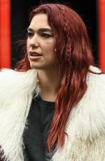 DUA LIPA Leaves Heart Breakfast Show at Global Studios in London 11/08/2023