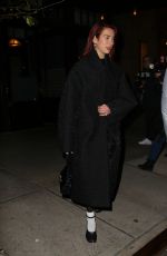 DUA LIPA Leaves Her Hotel in New York 11/29/2023