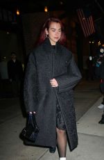 DUA LIPA Leaves Her Hotel in New York 11/29/2023