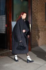 DUA LIPA Leaves Her Hotel in New York 11/29/2023