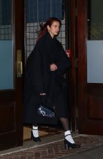 DUA LIPA Leaves Her Hotel in New York 11/29/2023