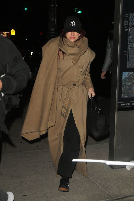 DUA LIPA Niht Out in New York 11/27/2023