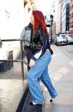 DUA LIPA Out and About in New York 11/29/2023