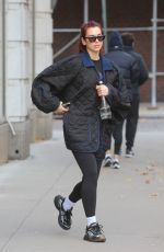 DUA LIPA Out for Early Morning Workout in New York 11/29/2023