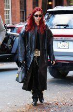 DUA LIPA Out for Lunch in New York 11/28/2023