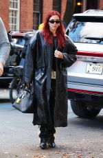DUA LIPA Out for Lunch in New York 11/28/2023