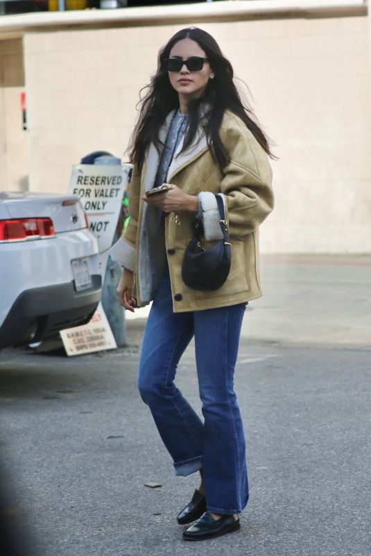 EIZA GONZALEZ Leaves a Hair Salon in Beverly Hills 11/27/2023