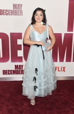 ELIZABETH YU at May December Premiere in Los Angeles 11/16/2023